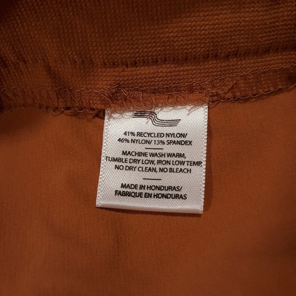 Wise River Pomeroy Shorts Mens Size 32 x 8.5 Brown Outdoor Travel Hiking